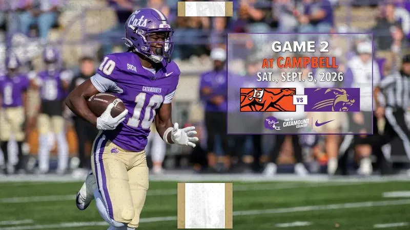 24th-ranked Catamounts Visit Campbell on Saturday