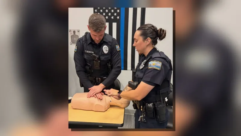 Annual CPR recertification keeps Surf City officers ready when seconds matter