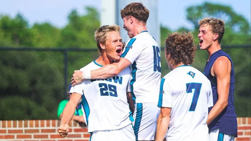 Men's Soccer Victorious in CAA Opener