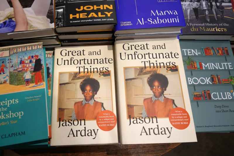 Britons get to read Jason Arday's story for themselves as memoir is published in UK