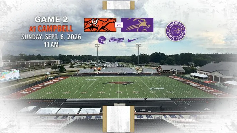 Catamounts, Camels Postponed Until Sunday