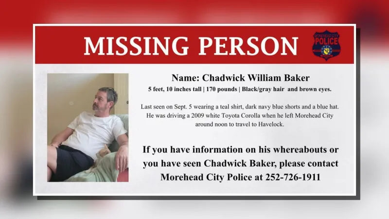 Morehead City police seek help finding man last seen traveling to Havelock