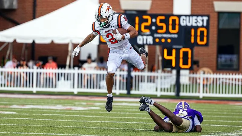 Worth the wait! Camels down No. 24 WCU 28-19 in home opener