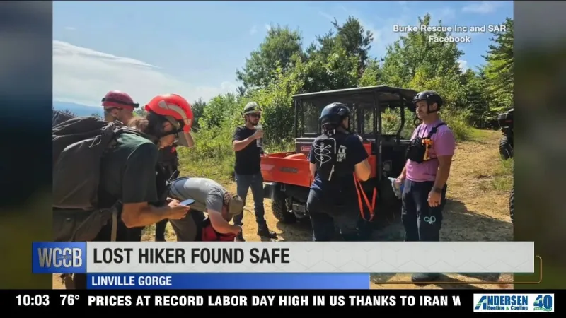 Hiker safe after getting lost in the Linville Gorge overnight