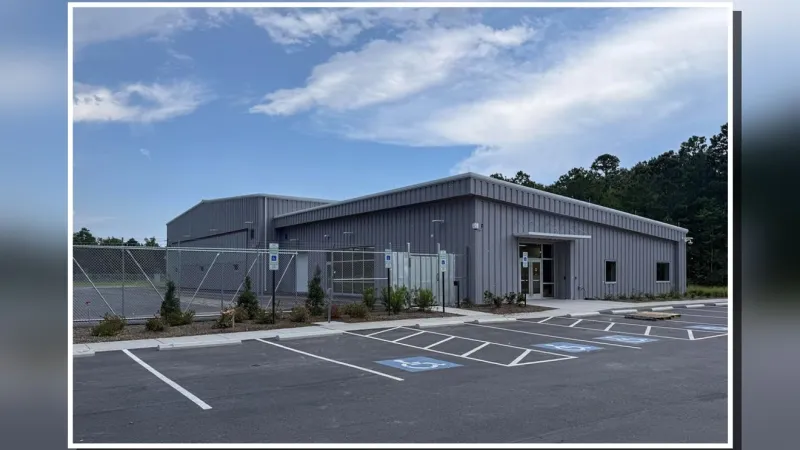 ECSU Flight Training Center takes shape in Maple