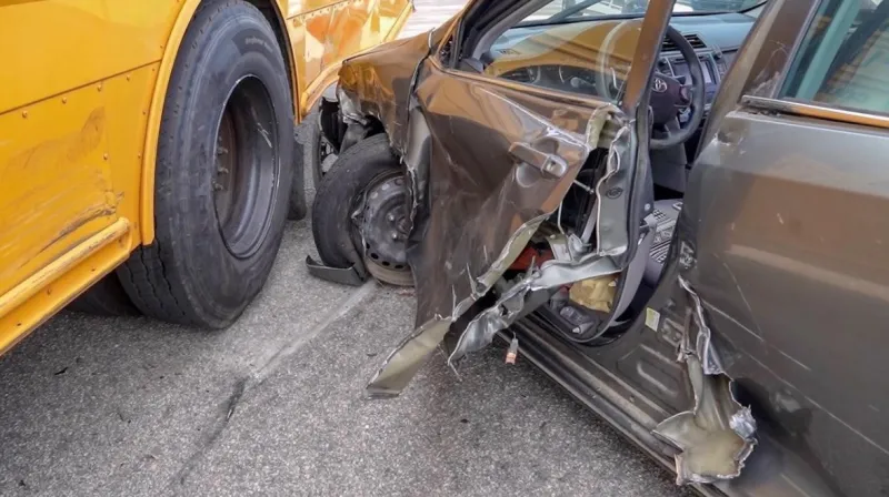 81-Year-Old Driver Cited After Collision With Johnston County School Bus