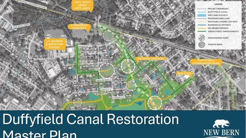 New Bern residents invited to take online survey on Duffyfield Canal restoration plan