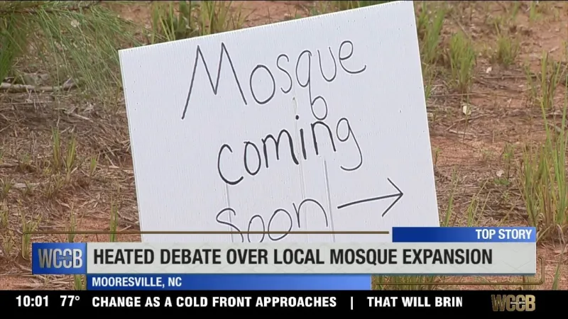 Expansion of Islamic Mosque divides the Mooresville Community