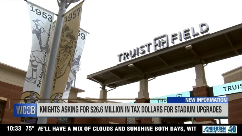 Charlotte Knights ask for $26.6 million in tax dollars to renovate and upgrade Truist Field