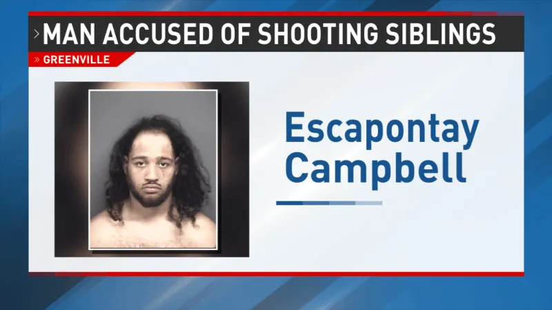 Greenville man accused of shooting siblings after argument, warrants say