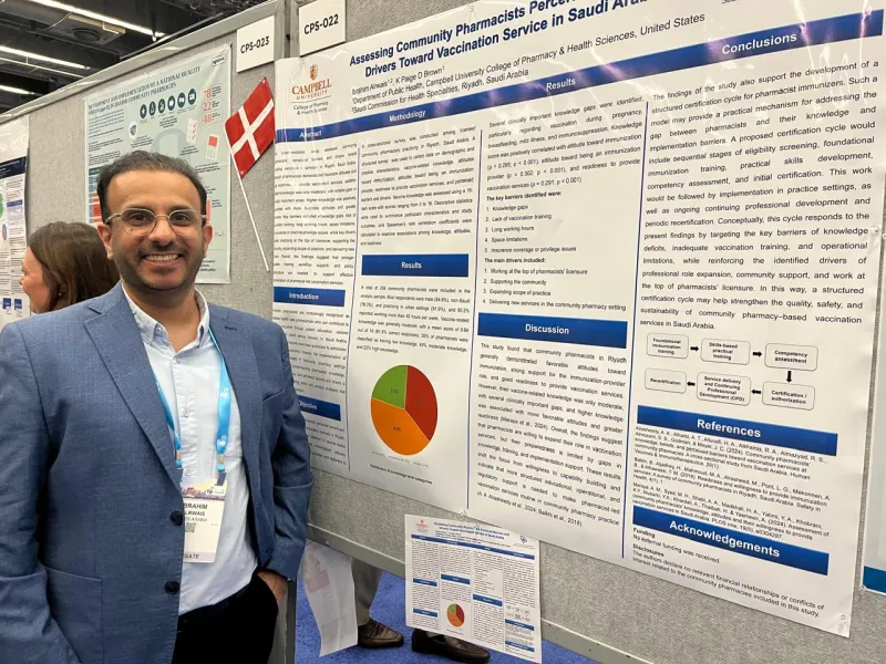DHSc graduate presents research at international pharmacy congress