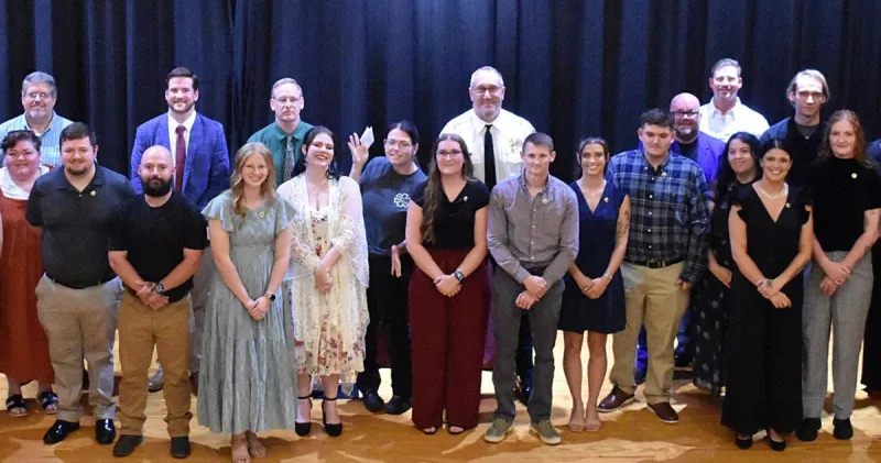 11 complete Mitchell Community College Paramedic Program, graduate