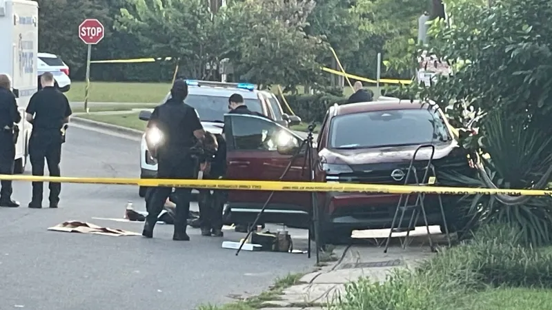 CMPD officer hospitalized after being shot during stolen vehicle call in west Charlotte
