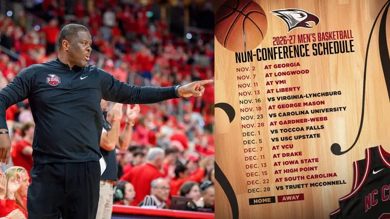 NCCU Men's Basketball Non-Conference Slate Is Set