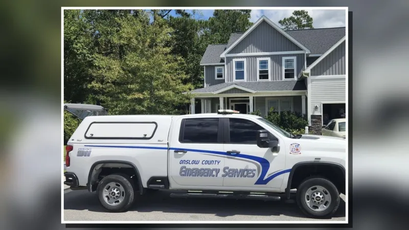 Accidental house fire in Onslow County causes heavy smoke, no injuries reported