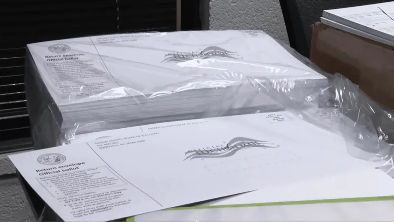 Absentee ballots go out in North Carolina as new mail-in return rules take effect
