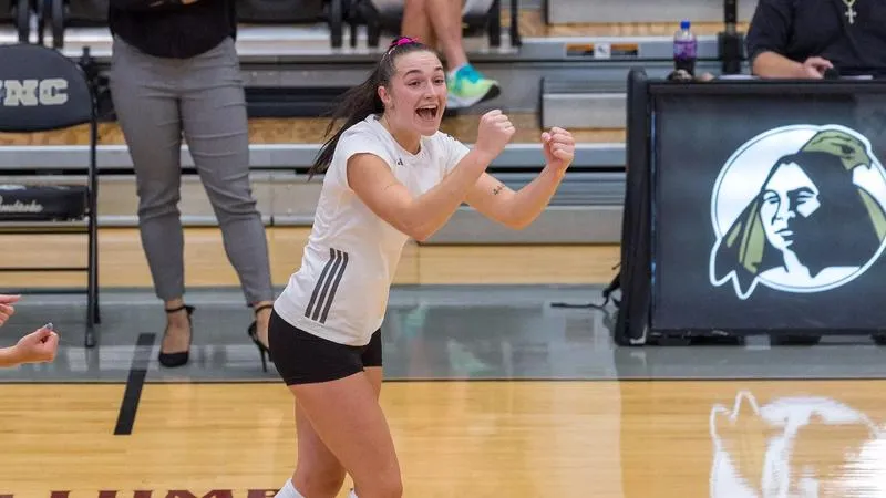 Volleyball Picks Up First Conference Win At Mount Olive