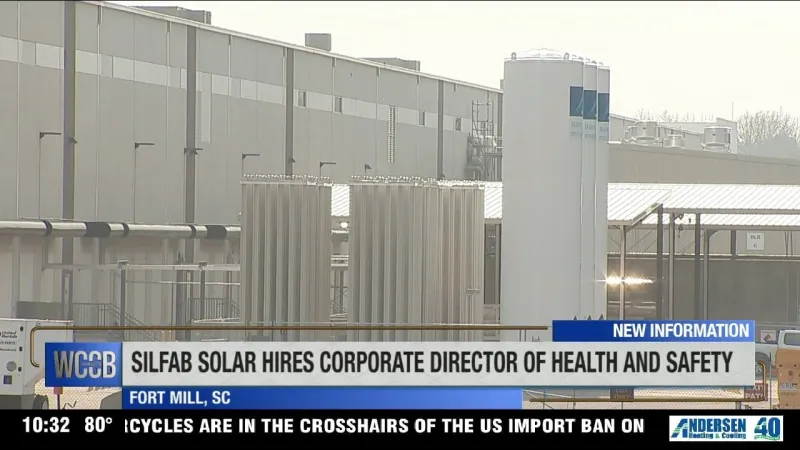 Silfab hires a Director of Health and Safety to oversee Fort Mill plant