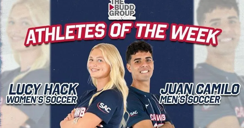 Hack and Camilo earn Catawba Budd Group weekly honor