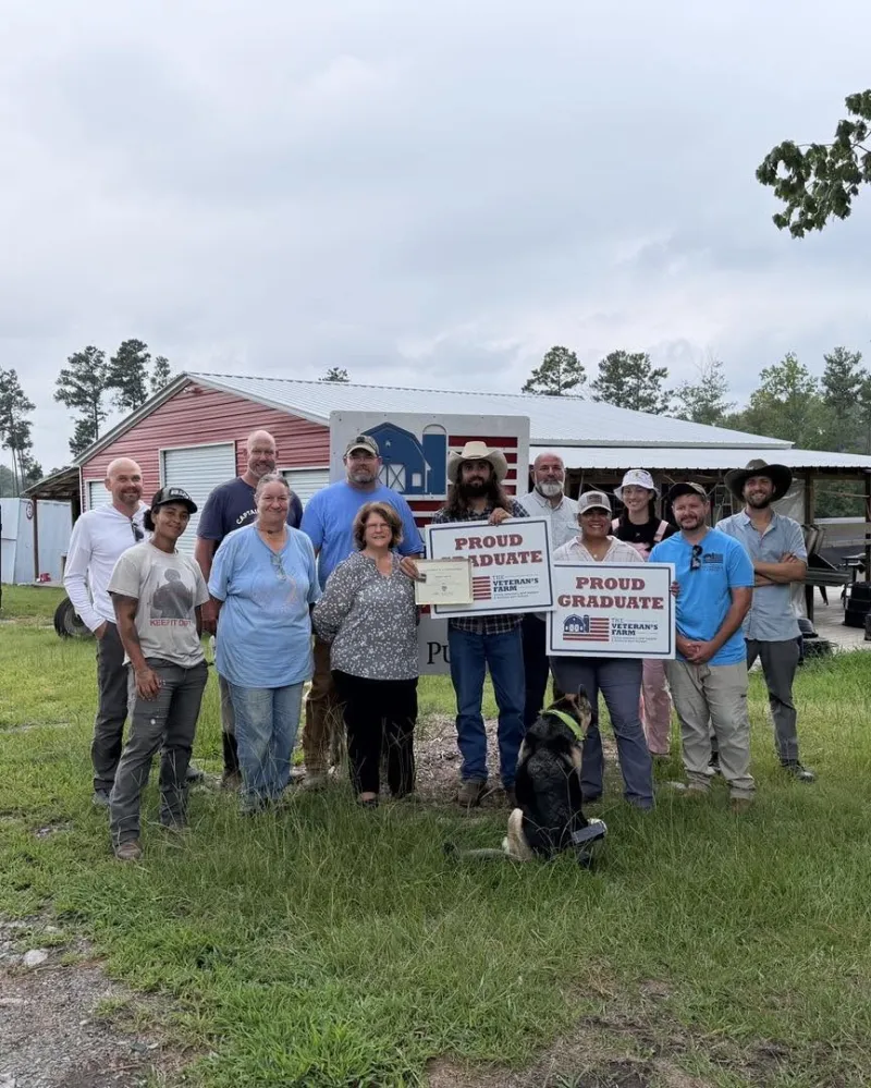 Veterans find purpose on the farm