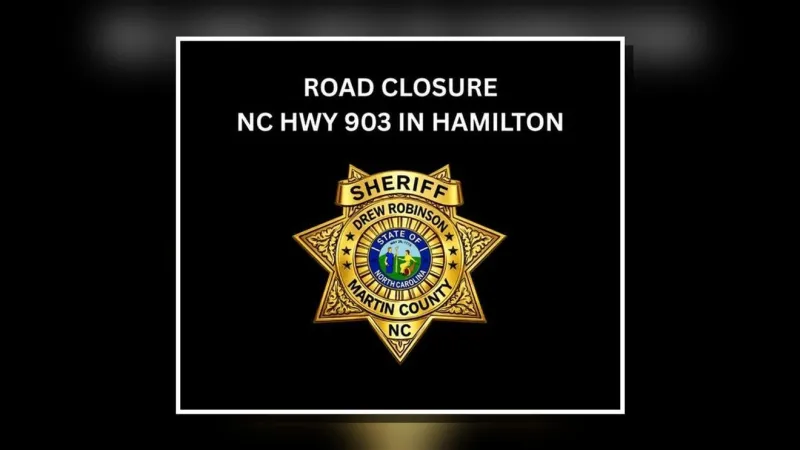 N.C. 903 to close between Hamilton and N.C. 11