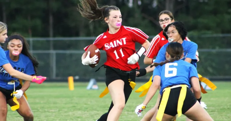 Catawba County high schools field girls flag football clubs for first time. Are teams next?