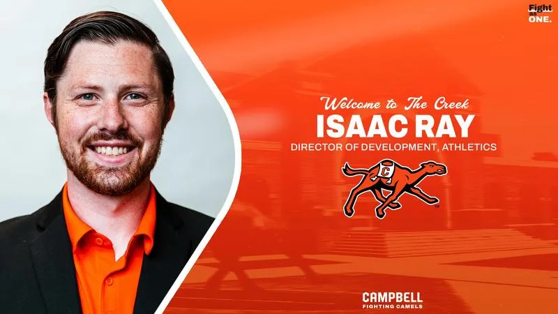 Campbell welcomes back Isaac Ray '20 as Director of Development, Athletics