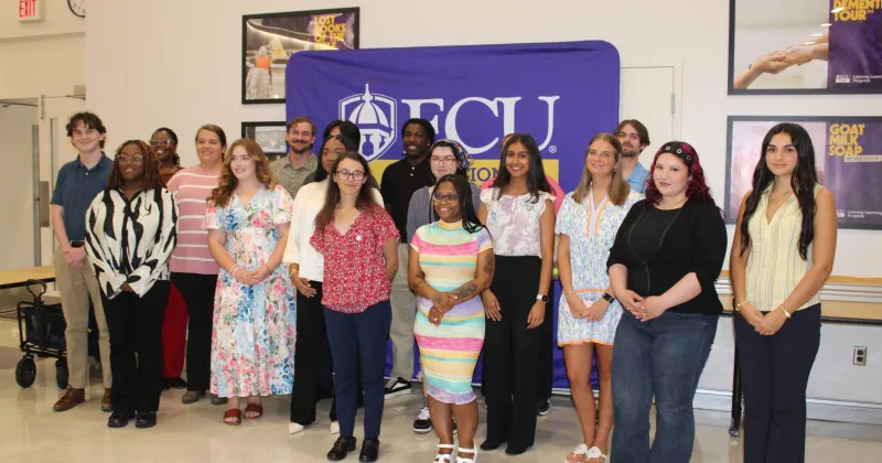 ECU students turn classroom learning into community impact