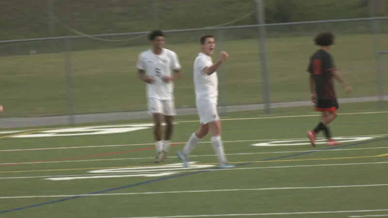 Hoggard men's soccer opens conference play with 4-2 win over New Hanover