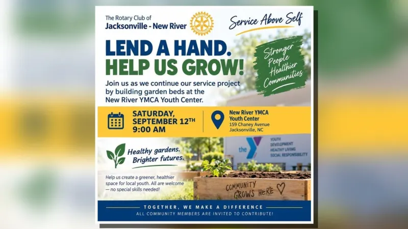 Volunteers invited to build garden beds at Jacksonville youth center