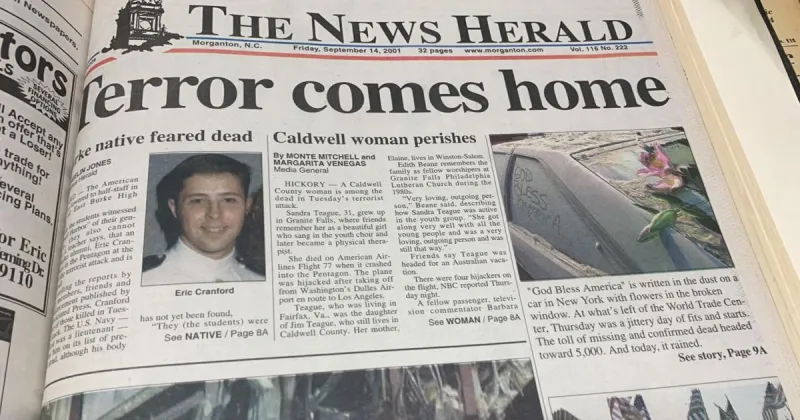 News Herald stories share devastation, heartbreak after 9/11 attacks