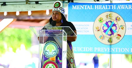 "A caring space": From Darkness Into Hope event held in Cherokee