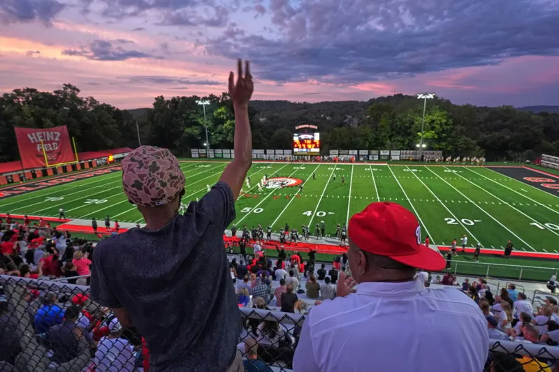 Across the US, high school sports provide a sense of community - and, for some, a way out