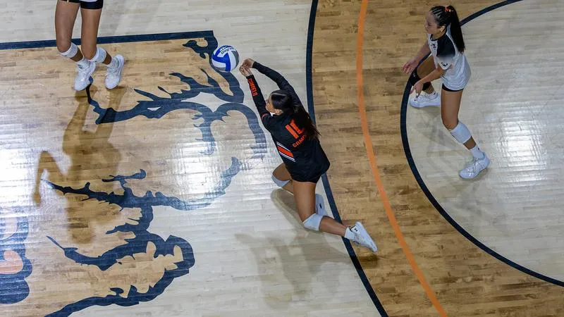 Camels fall in straight sets to Ball State