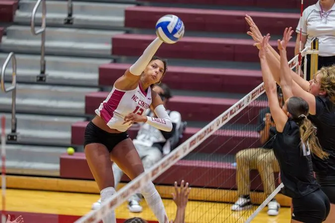 Eagles Fall To USC Upstate In Three-Set Battle