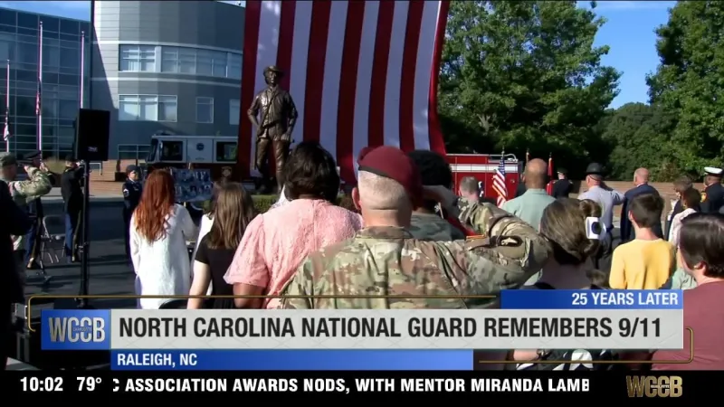 NC National Honor Guard honors 9/11 survivors, victims and first responders