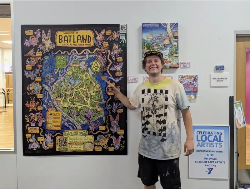 ArtsvilleUSA Exhibition on Environmental Advocacy Through Art at YMCA of WNC