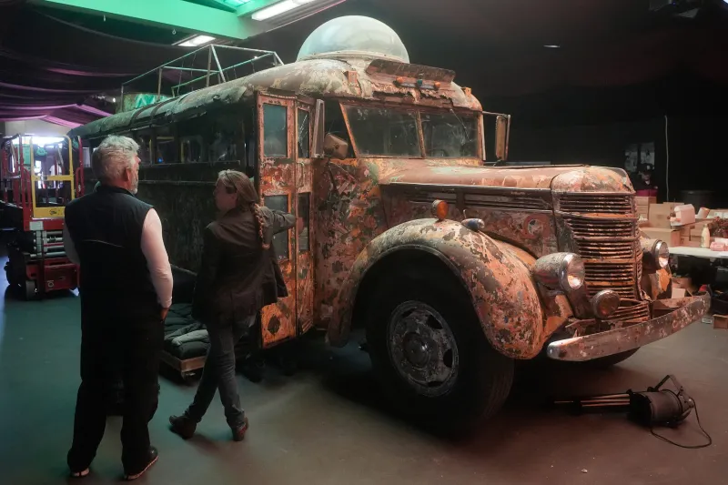 Psychedelic 'Furthur' bus rolls back into San Francisco for new Grateful Dead exhibit