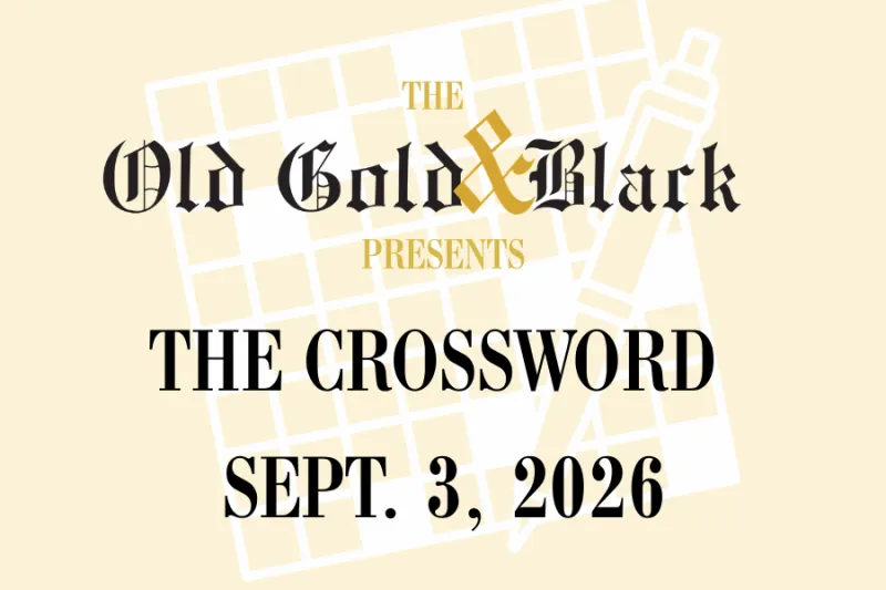 Sept. 3, 2026 print edition crossword answers
