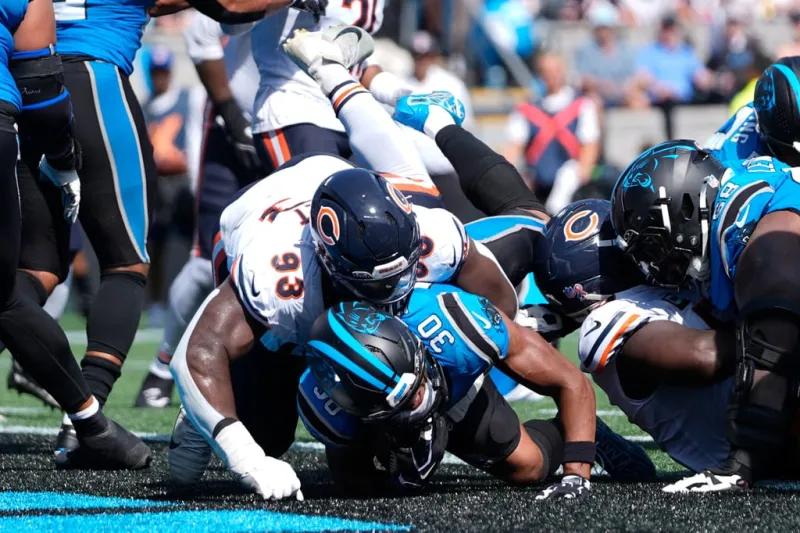 Caleb Williams and Bears trounce Panthers 59-37 in highest-scoring season opener in NFL history