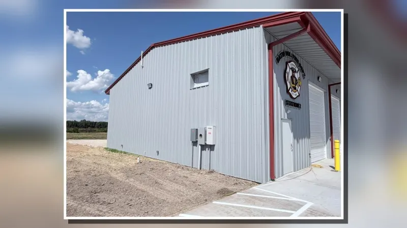 Bath Volunteer Fire Department's Station 2 nears completion
