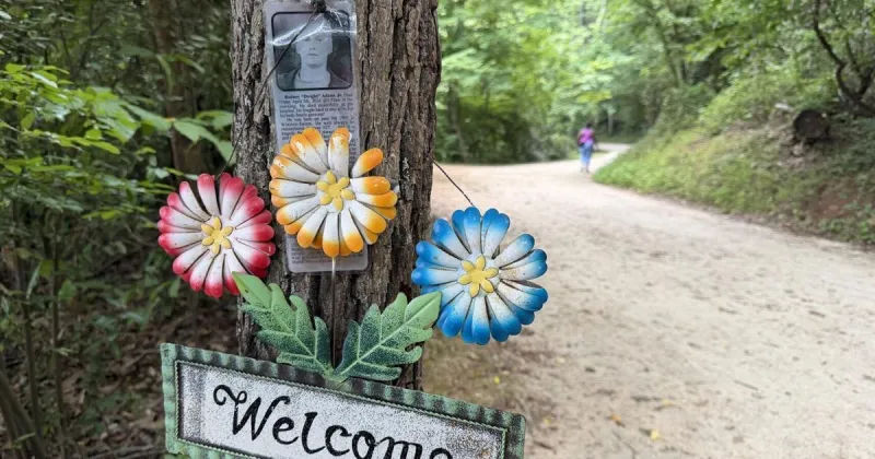 At Salem Lake, a mother creates a place of peace where her son died
