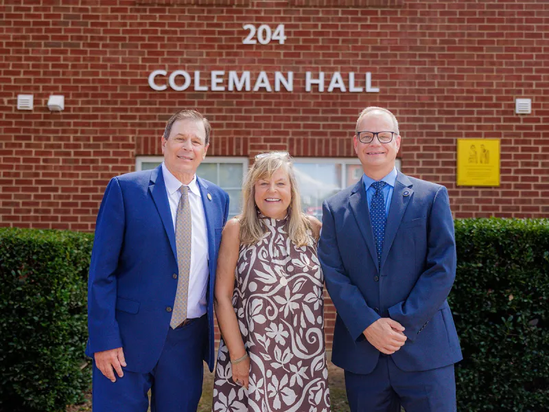 Coleman Hall dedicated in honor of vital members of Wingate community