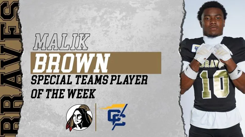 Brown Tabbed Conference Carolinas Special Teams Players Of The Week