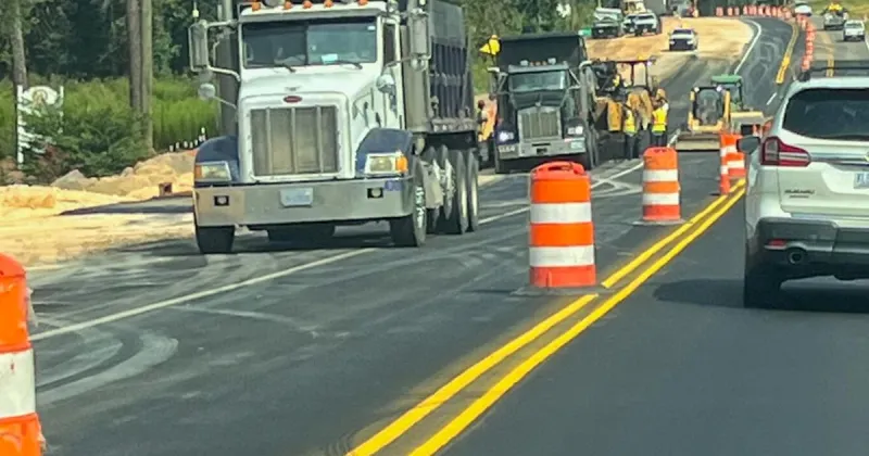 Seven Lakes Road Closures for NCDOT Work