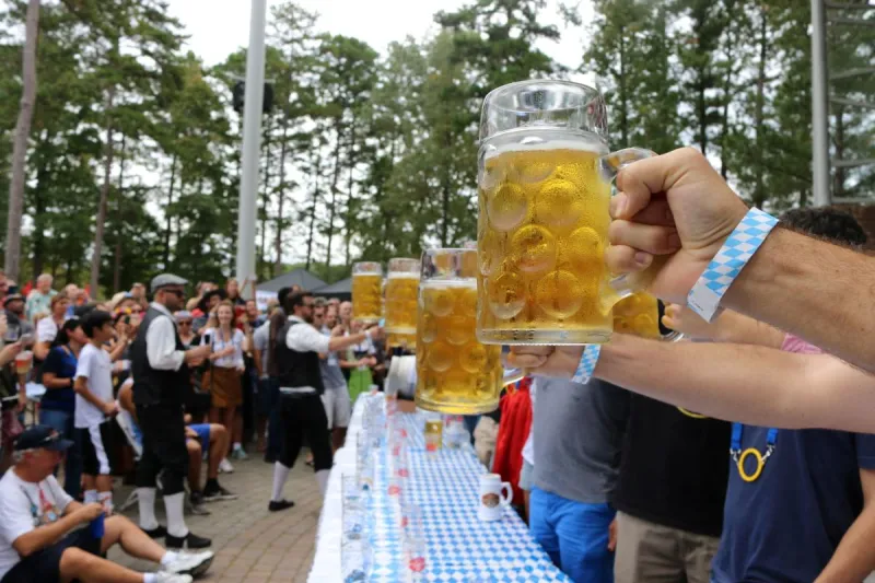 Oktoberfest Celebrations in the Raleigh Area