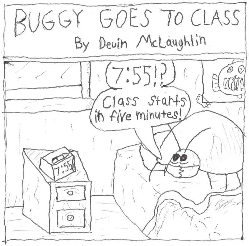 Buggy Goes To Class