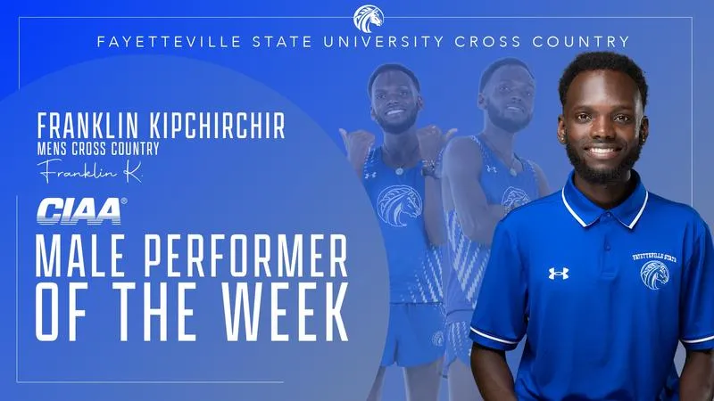 Kipchirchir Earns CIAA Men's Cross Country Performer of the Week Honors