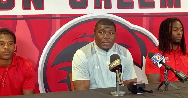 Watch Tory Woodbury at his news conference at WSSU