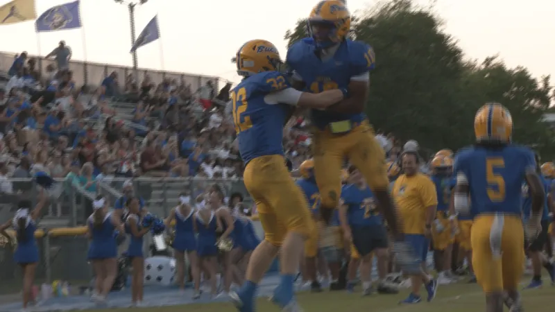 Laney football falls to Northside Jacksonville in Tuesday makeup game